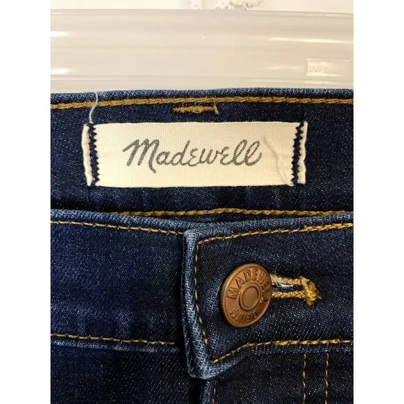 Madewell 9" Midrise Skinny Jeans Size 26 - Picture 3 of 8